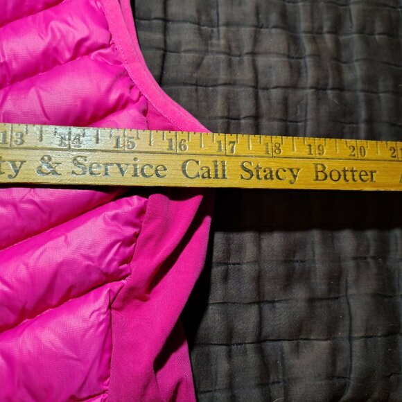 Helly Hansen Down Vest Womens Medium Pink Pertex Microlight 700+ Fill Puffer - Picture 15 of 16